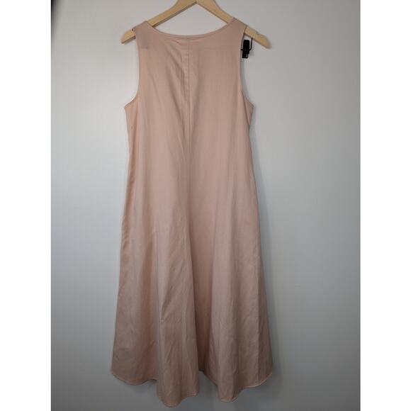 NWT Maeve Anthropologie Camellia Dropwaist Ruffled High-Low Dress in Rose - Picture 8 of 8